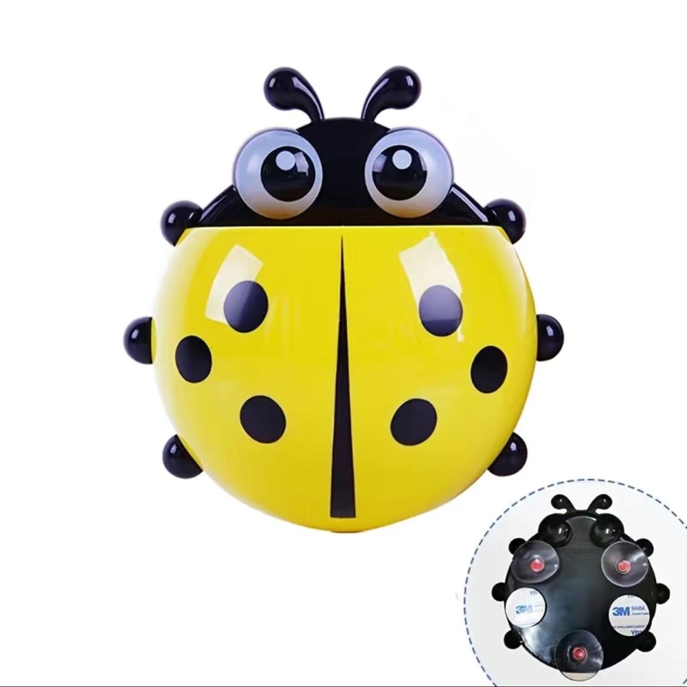 🌟Pick Any 2/$16 Sale Ladybug Toothbrush Holder (Yellow)